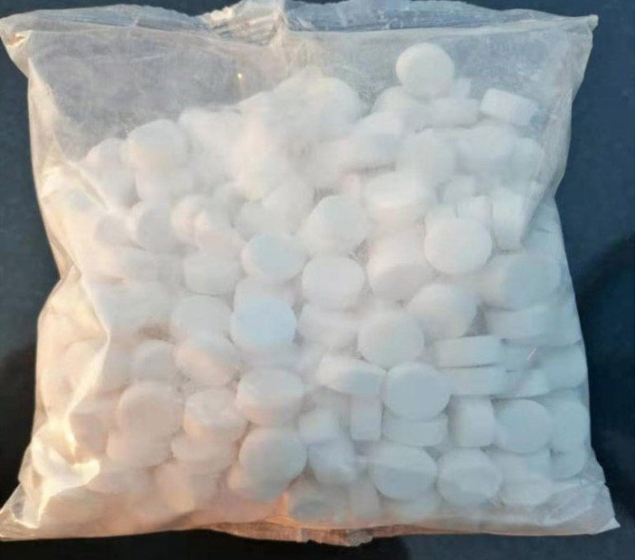 Medical disinfection effervescent tablet